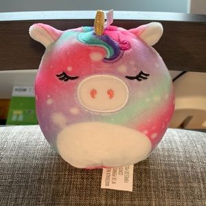 Squishmallow Kimia the Unicorn ornament - 4-5”